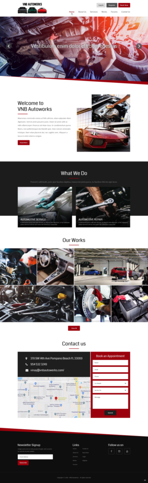 Diseño Web por pb para VNB DZN | Diseño: #23996599