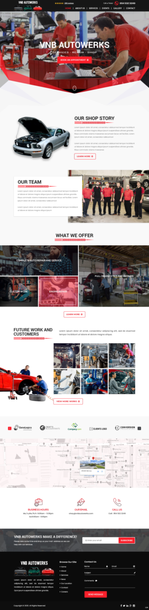 Diseño Web por pb para VNB DZN | Diseño: #24004999