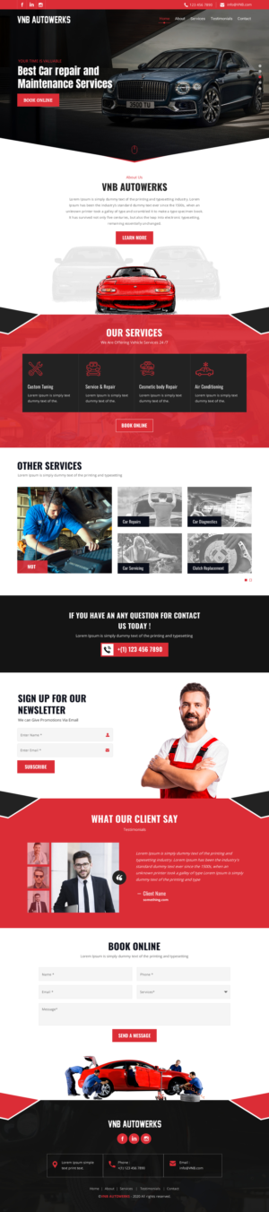 Web-Design von rightway für VNB DZN | Design #23994465