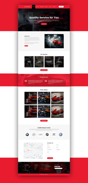 Web Design by Samahir Sharif for VNB DZN | Design: #24004626