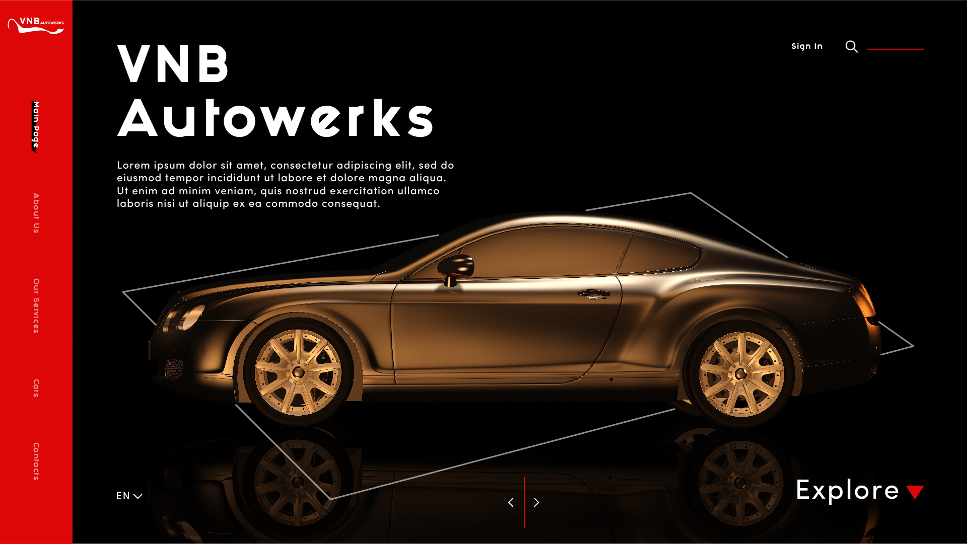 Diseño Web por RMSStudio para VNB DZN | Diseño #24033988