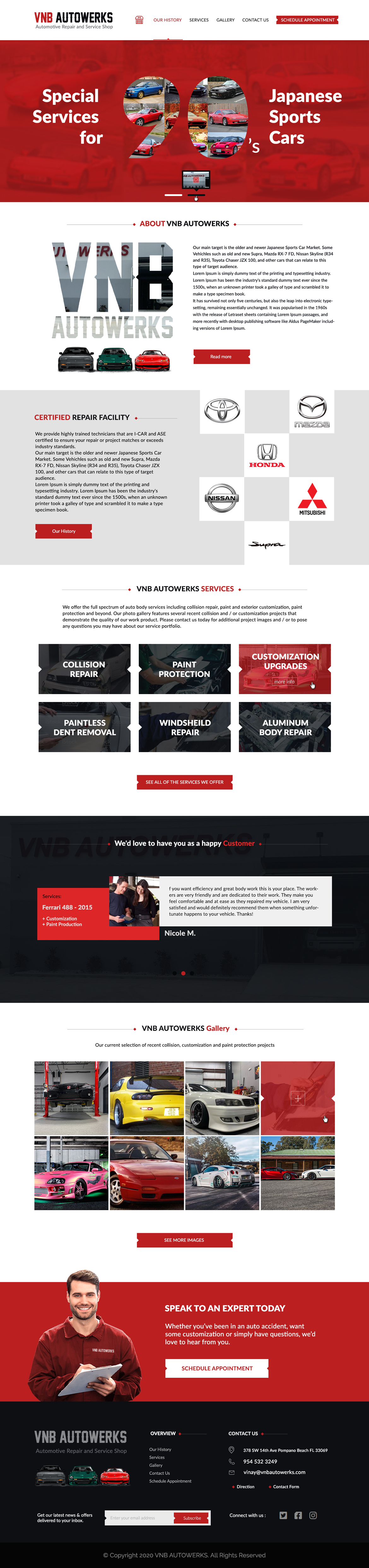 Web Design by WP Cube for VNB DZN | Design #24035785