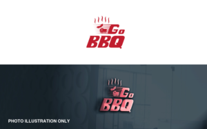 Go BBQ | Logo Design by MT