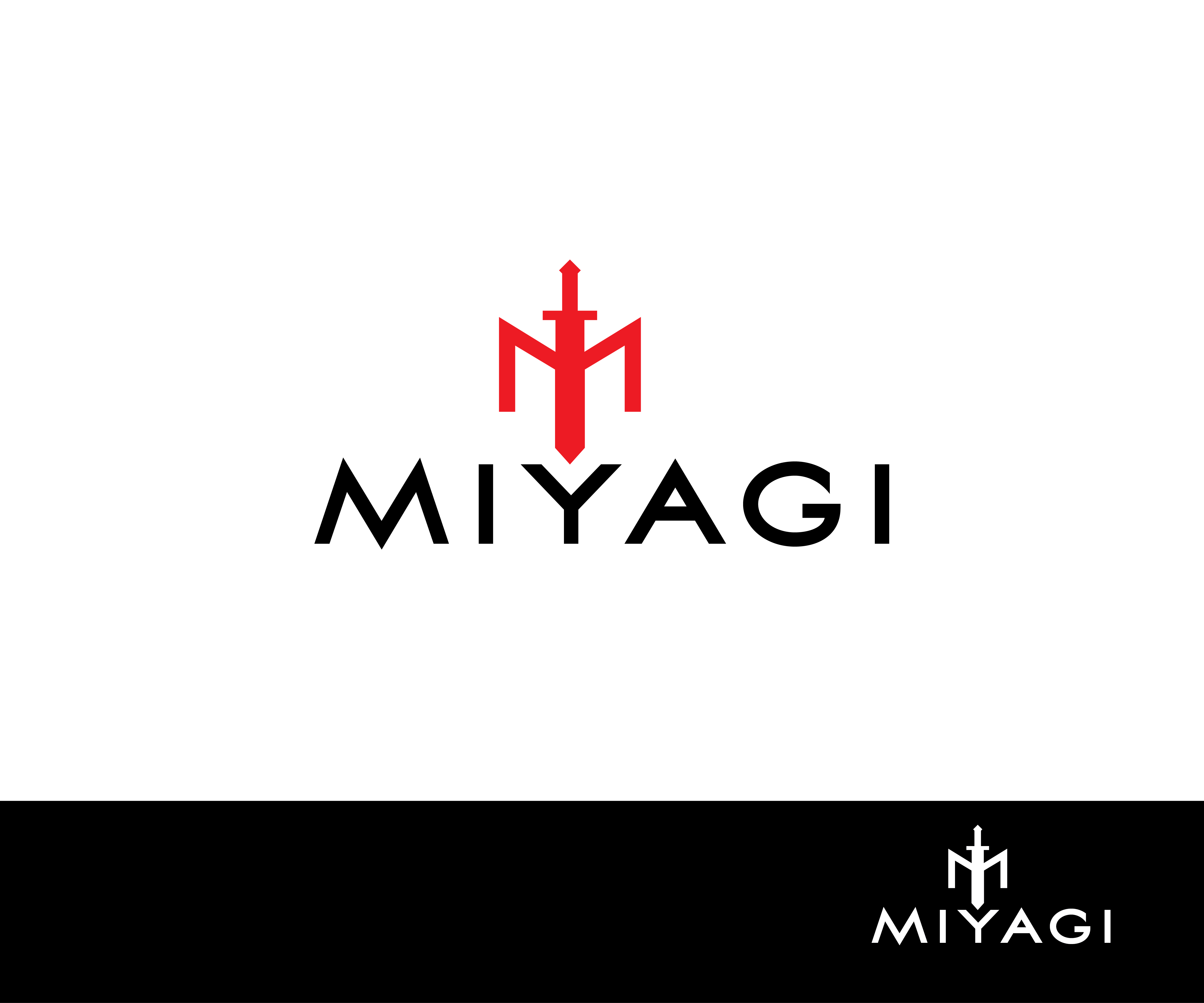 Diseño de Logo por renderman para Taught By Miyagi | Diseño #23992563