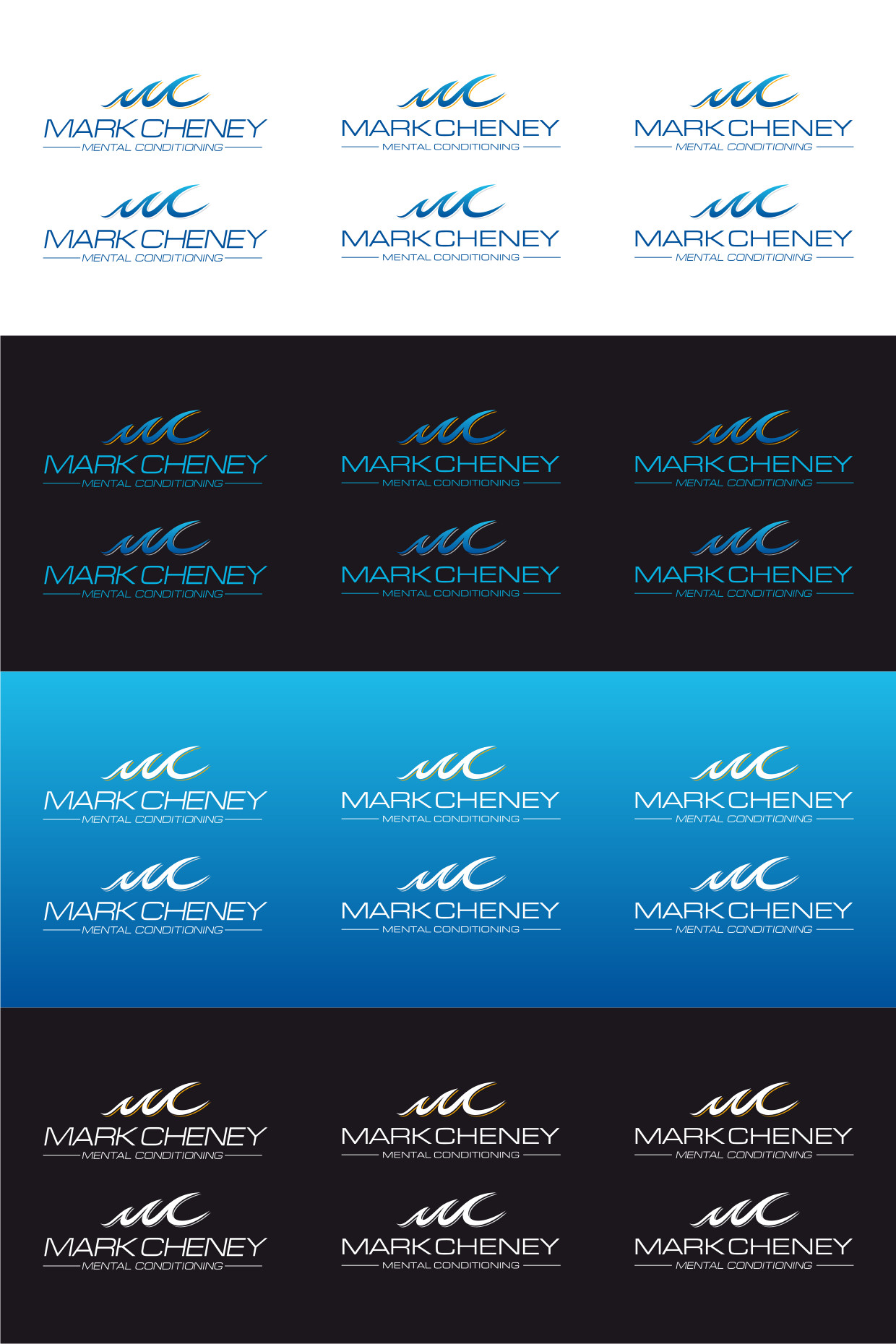 Logo Design by Atvento Graphics for Mark Cheney Mental Conditioning | Design: #24048354