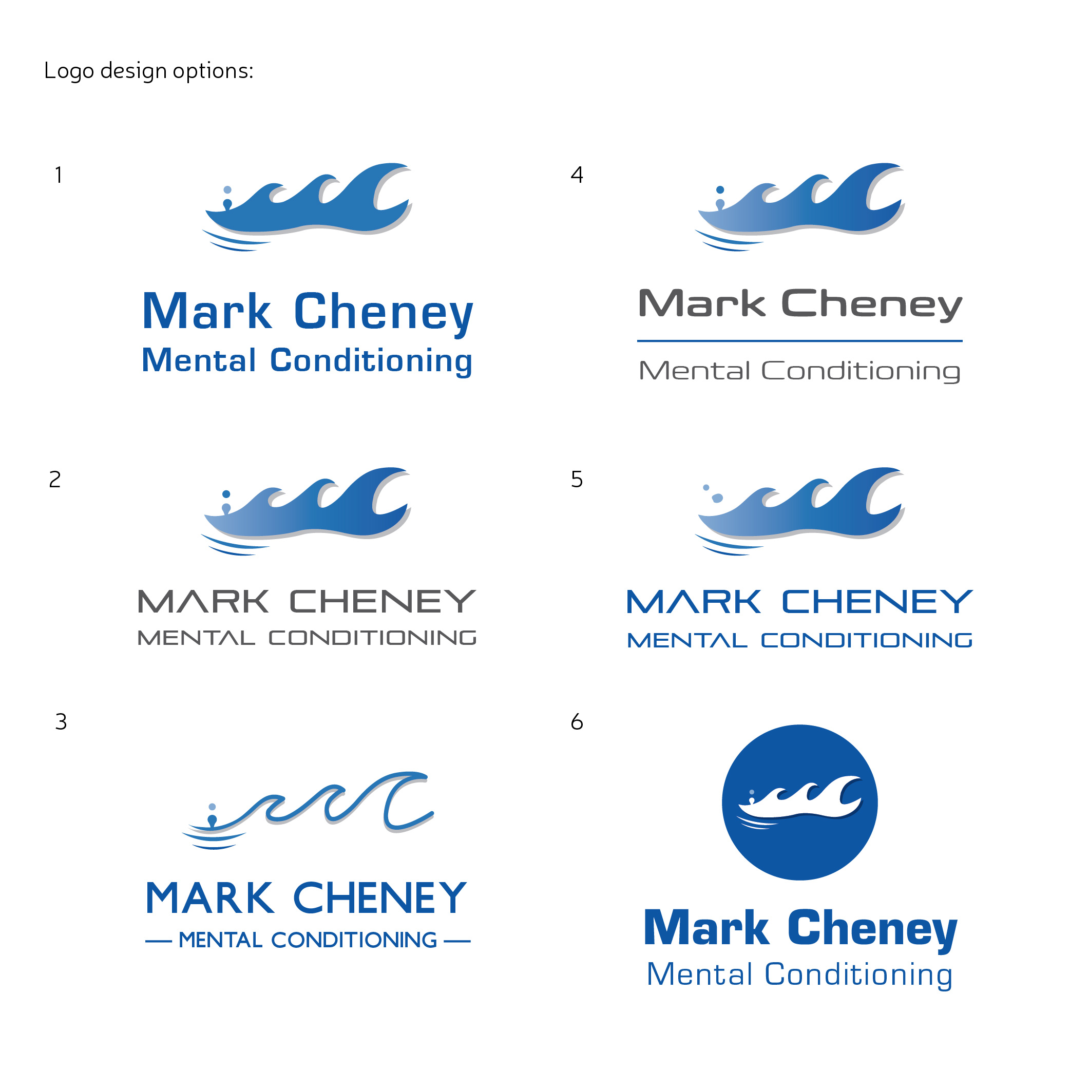 Diseño de Logo por jacw02 para Mark Cheney Mental Conditioning | Diseño #24008698