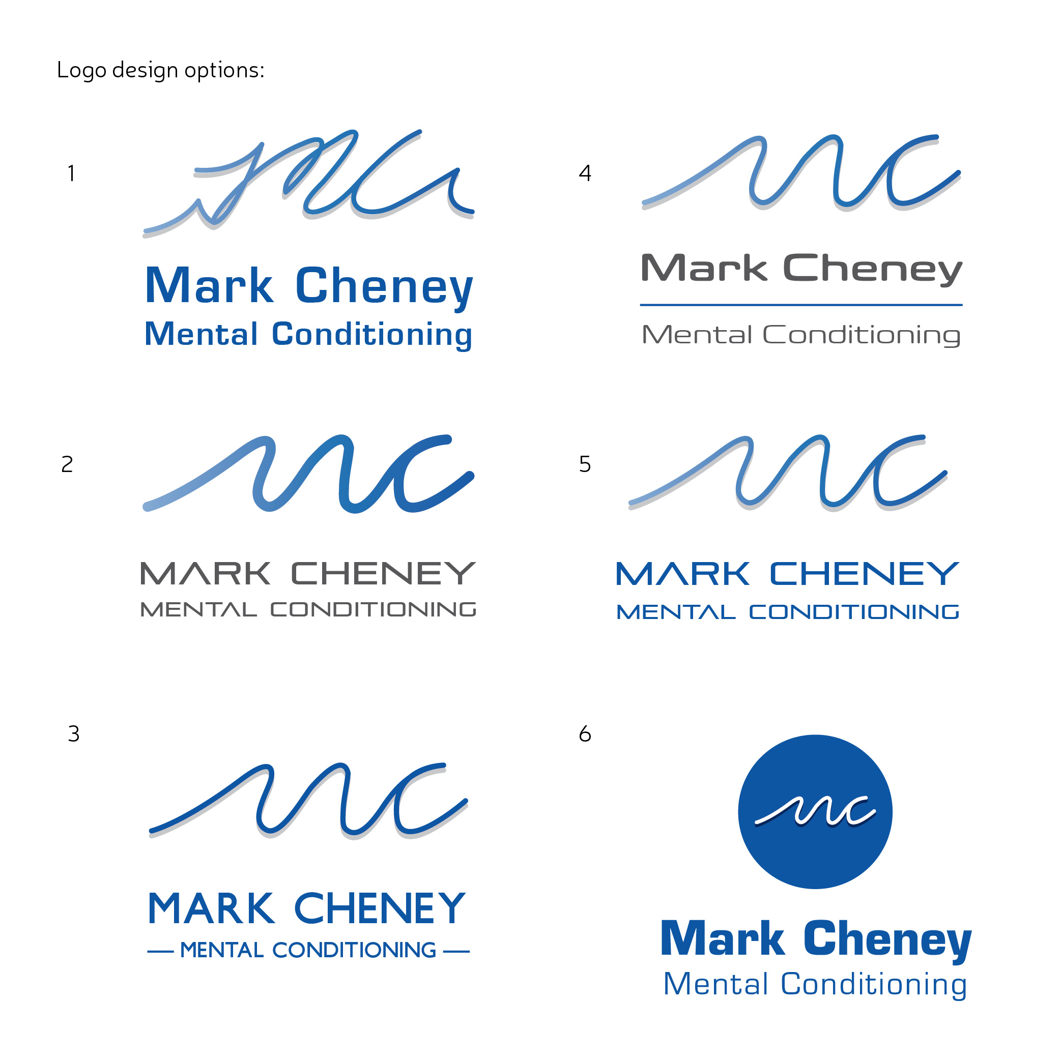 Logo Design by jacw02 for Mark Cheney Mental Conditioning | Design #24024462