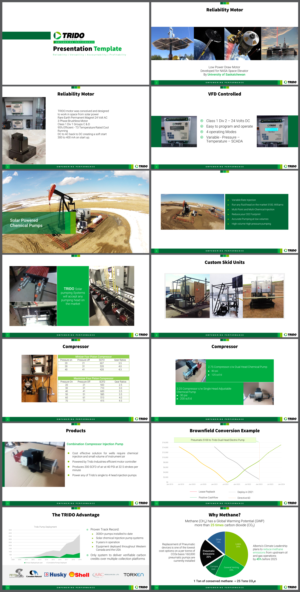 TRIDO Industries PP Presentation | Design de PowerPoint par agdesign