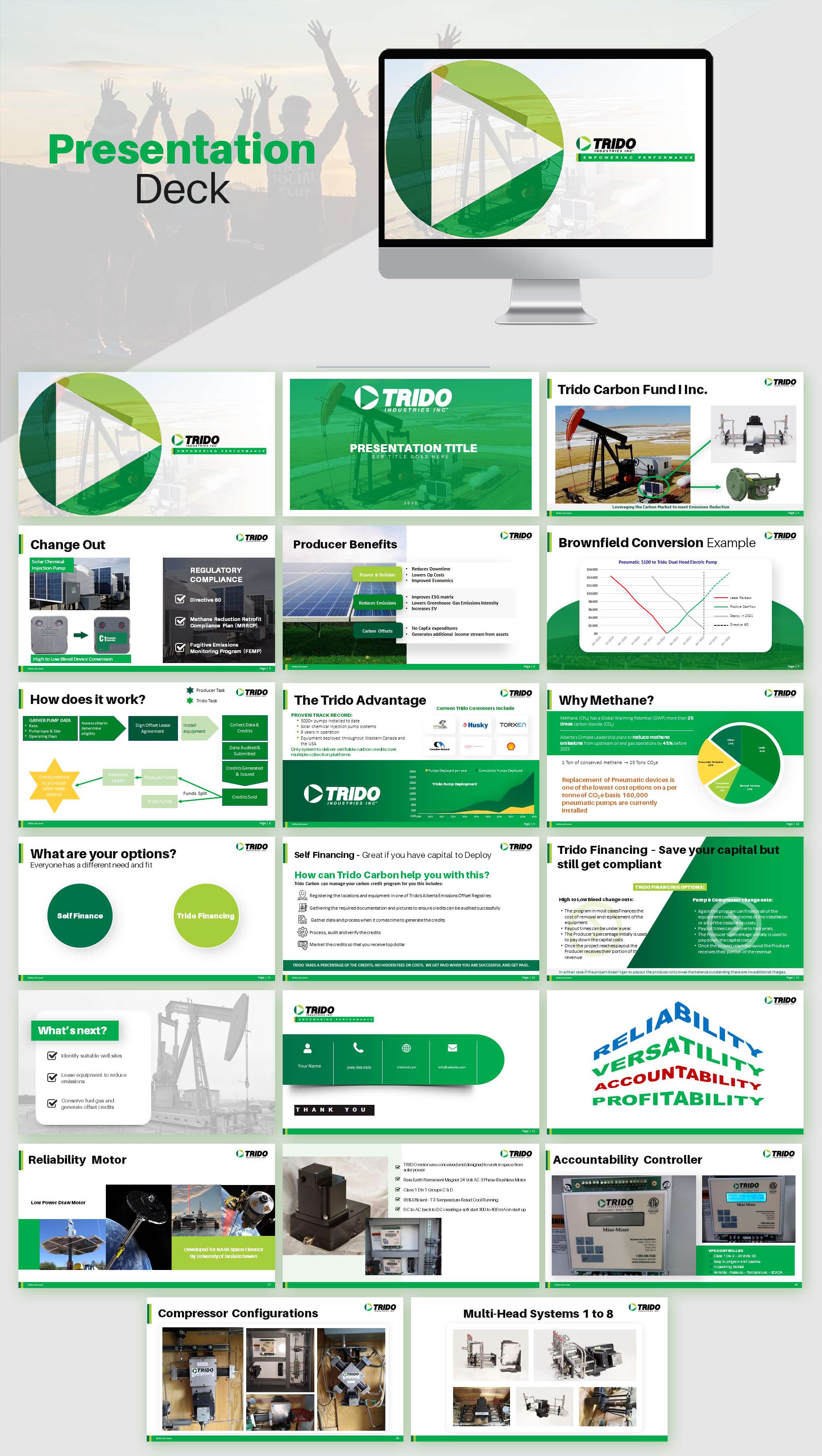Design de PowerPoint par IndreDesign pour TRIDO Industries | Design #23996065