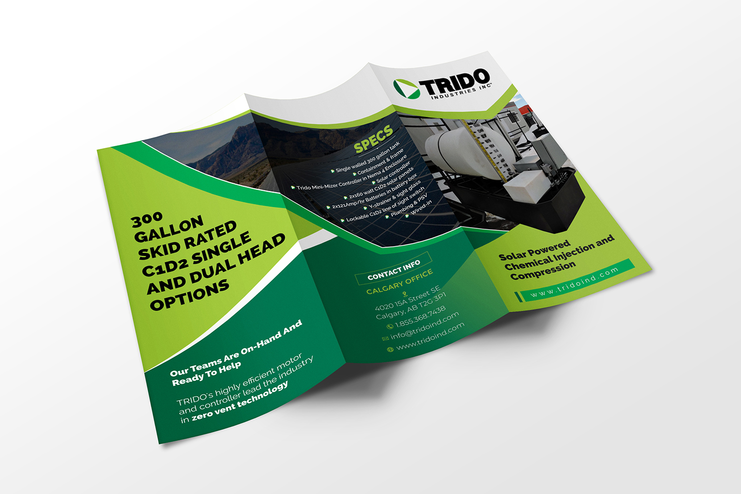 Brochure Design by ecorokerz for TRIDO Industries | Design #23993129
