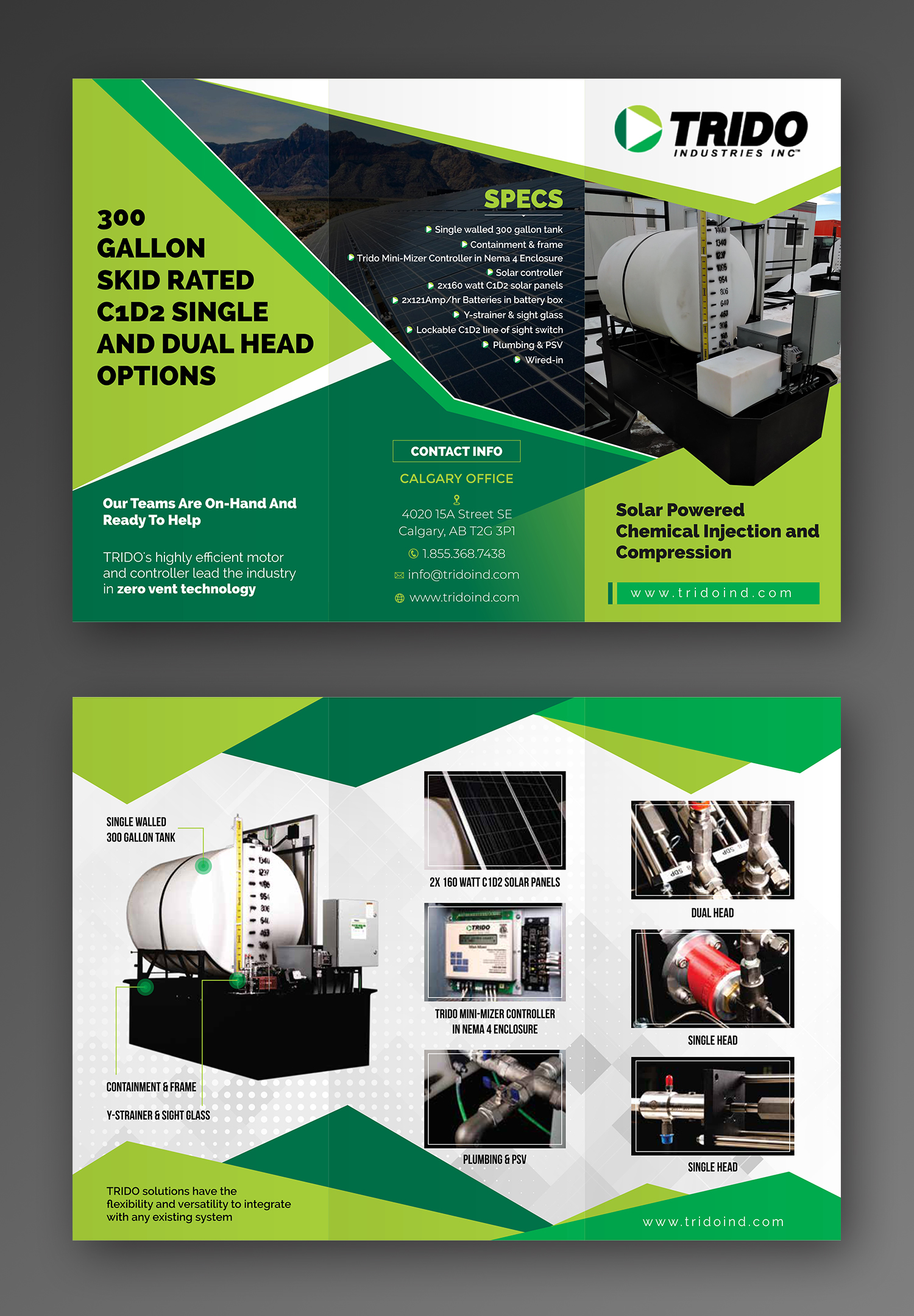Brochure Design by ecorokerz for TRIDO Industries | Design #23993130