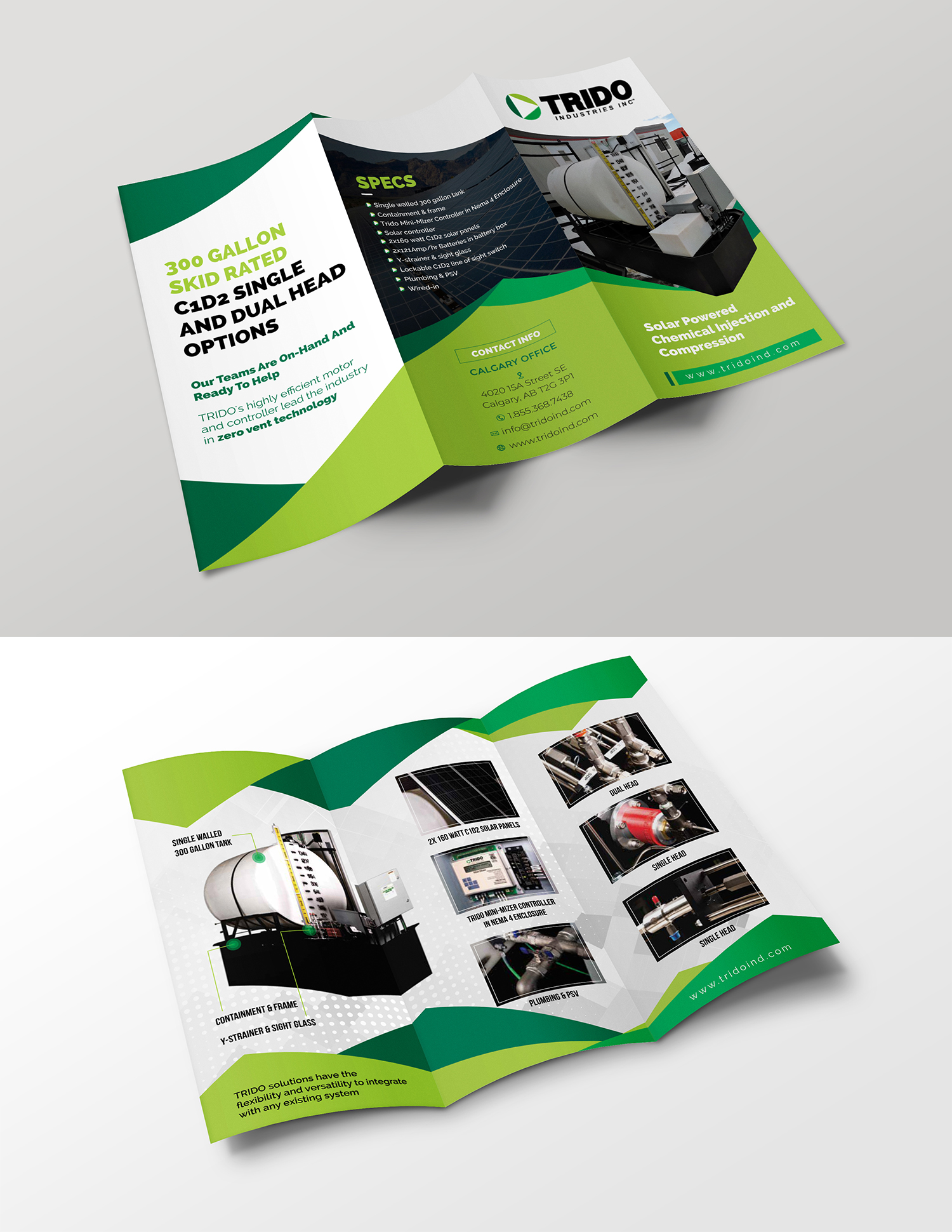 Brochure Design by ecorokerz for TRIDO Industries | Design #24012052