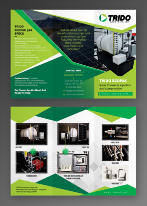 Design de Brochure par ecorokerz pour TRIDO Industries | Design : #24050741
