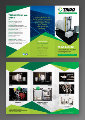 Design de Brochure par ecorokerz pour TRIDO Industries | Design : #24135687