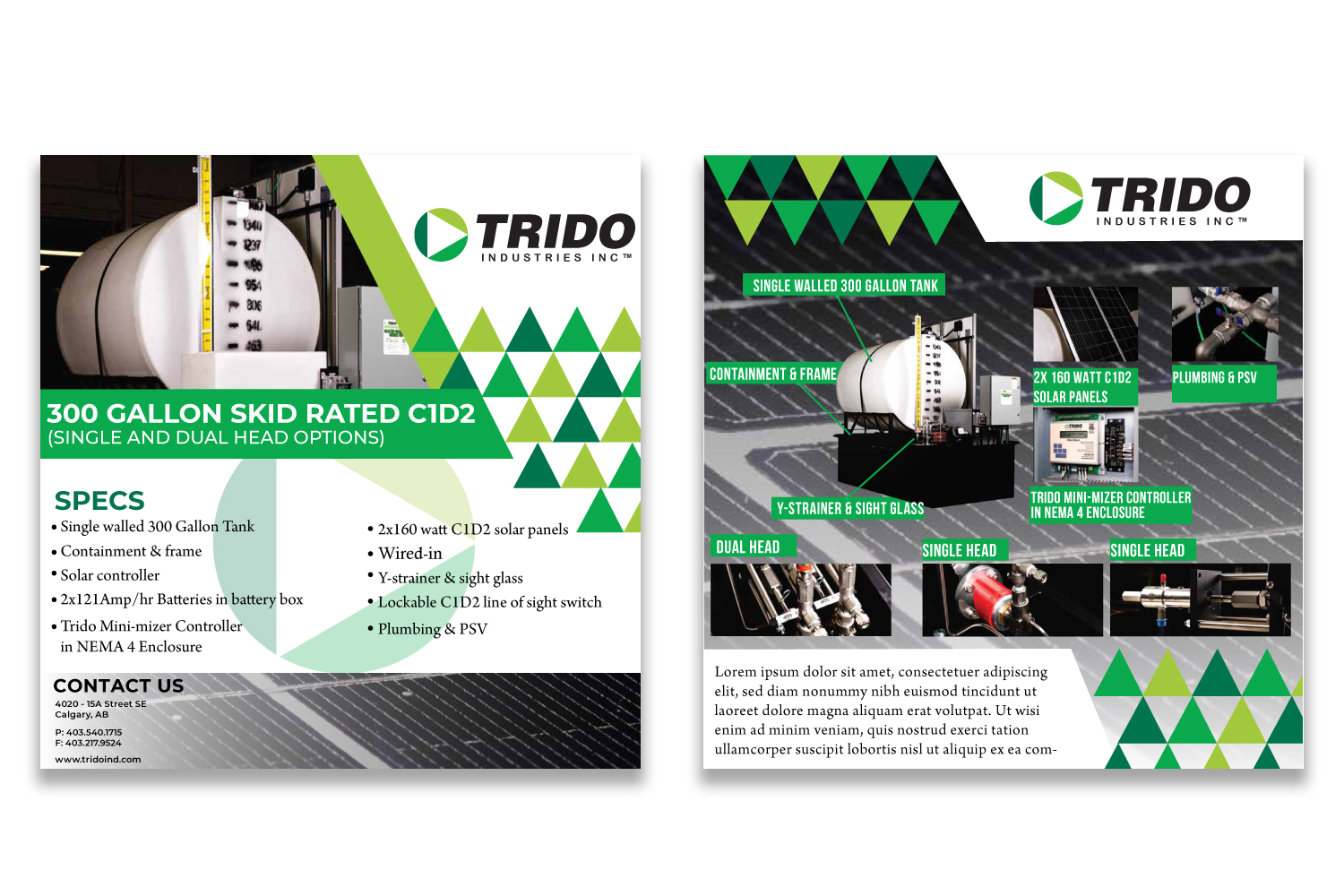 Design de Brochure par Design Sword pour TRIDO Industries | Design #24001005