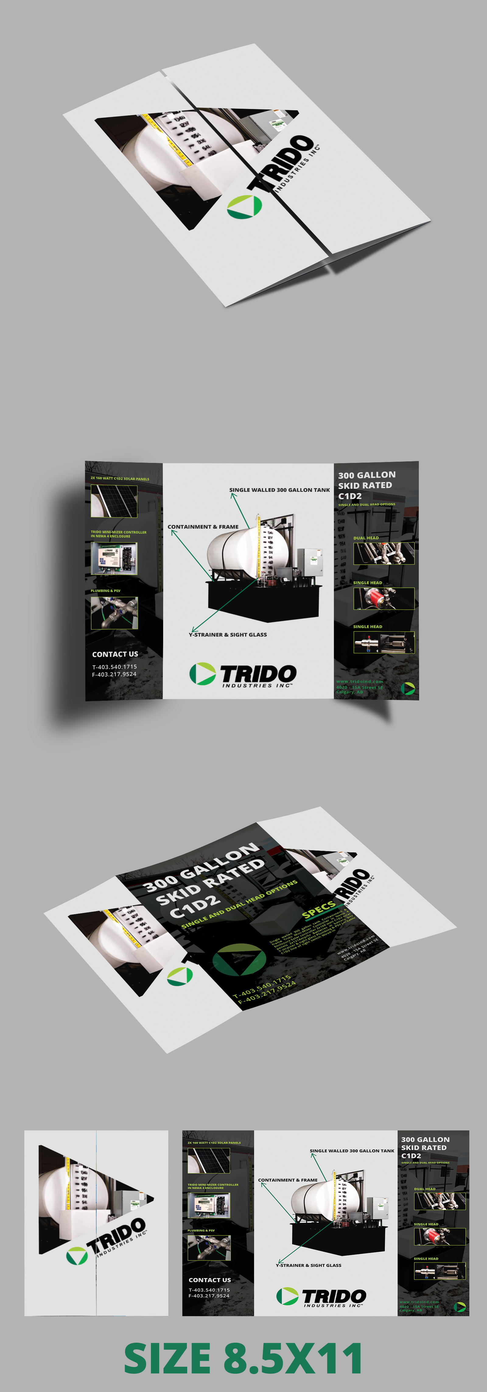 Design de Brochure par MAHESH101 pour TRIDO Industries | Design #24043032
