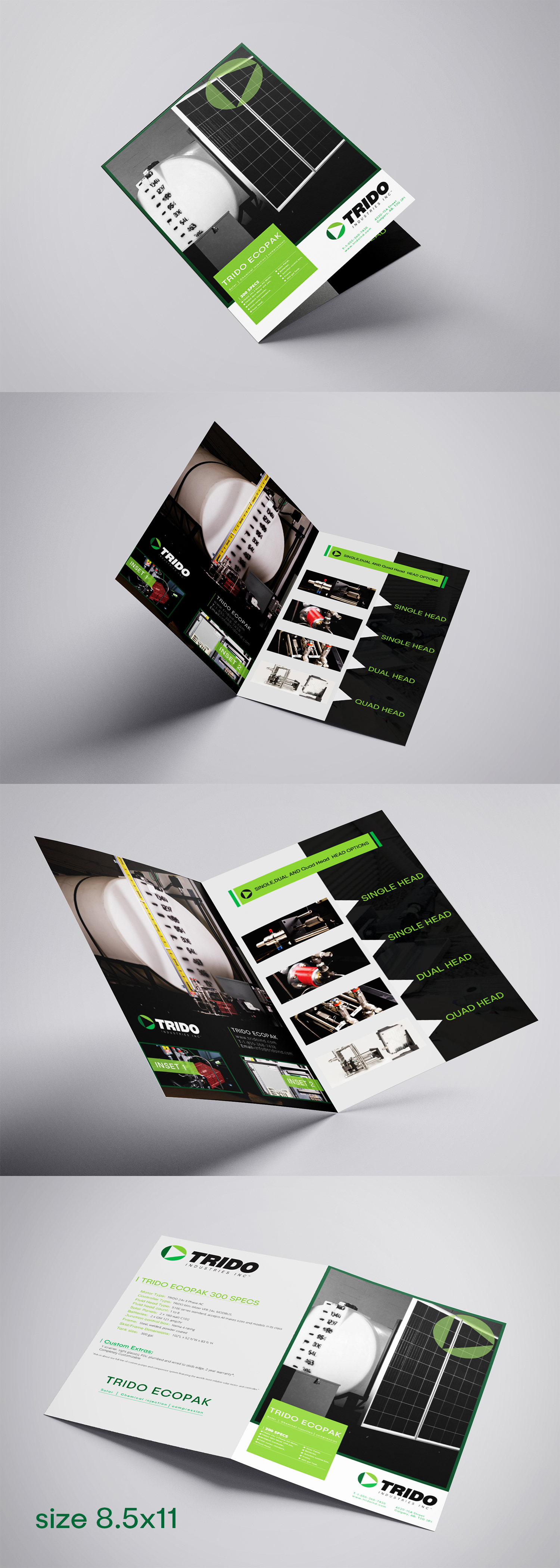 Design de Brochure par MAHESH101 pour TRIDO Industries | Design #24075099