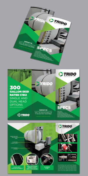 Design de Brochure par BLUE WINGS pour TRIDO Industries | Design #24038011