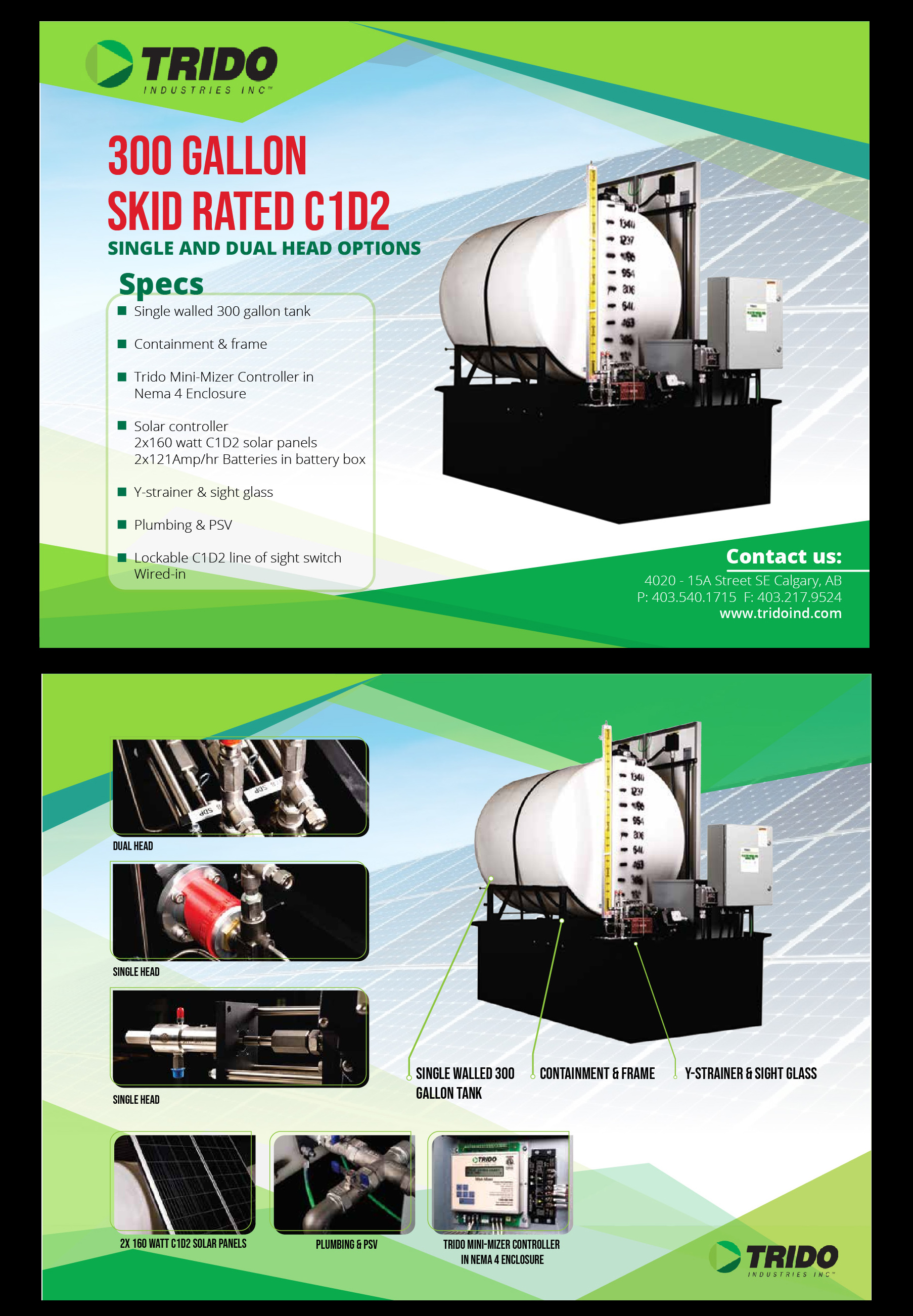 Brochure Design by oasegrafis for TRIDO Industries | Design #24035218