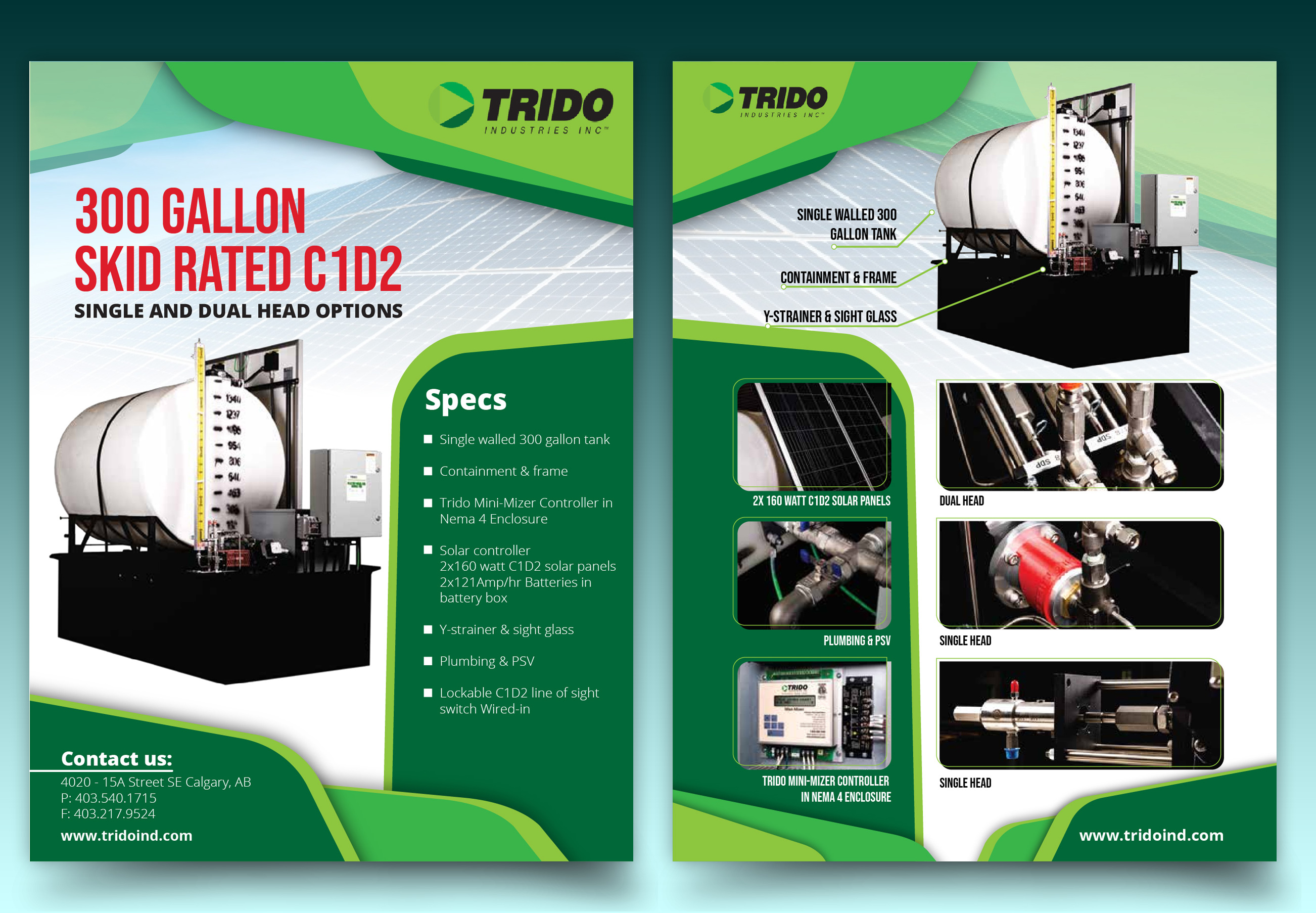 Design de Brochure par oasegrafis pour TRIDO Industries | Design #24036122