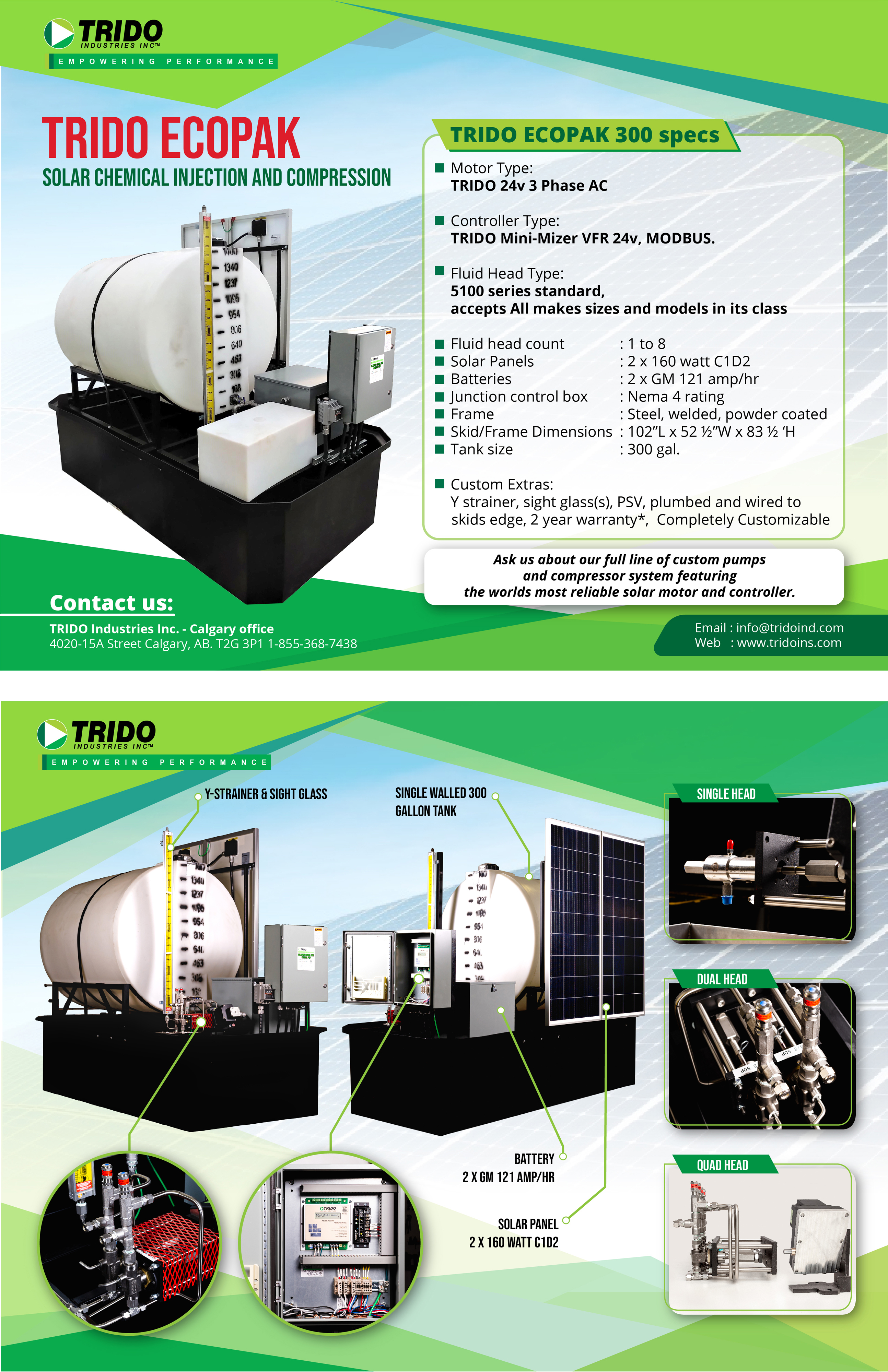 Design de Brochure par oasegrafis pour TRIDO Industries | Design #24143104