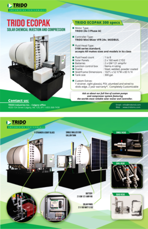 Design de Brochure par oasegrafis pour TRIDO Industries | Design : #24143104
