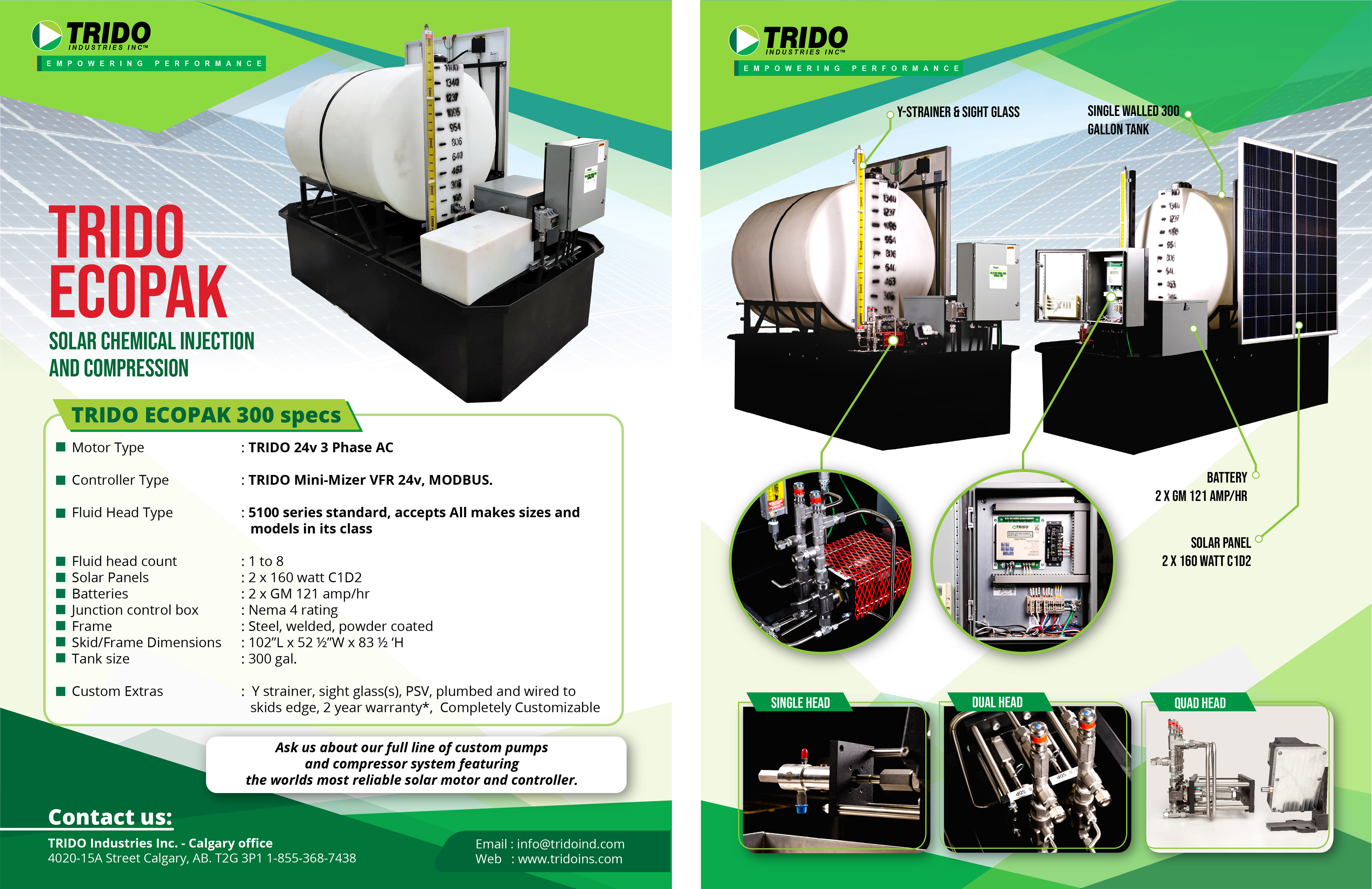 Design de Brochure par oasegrafis pour TRIDO Industries | Design #24143129
