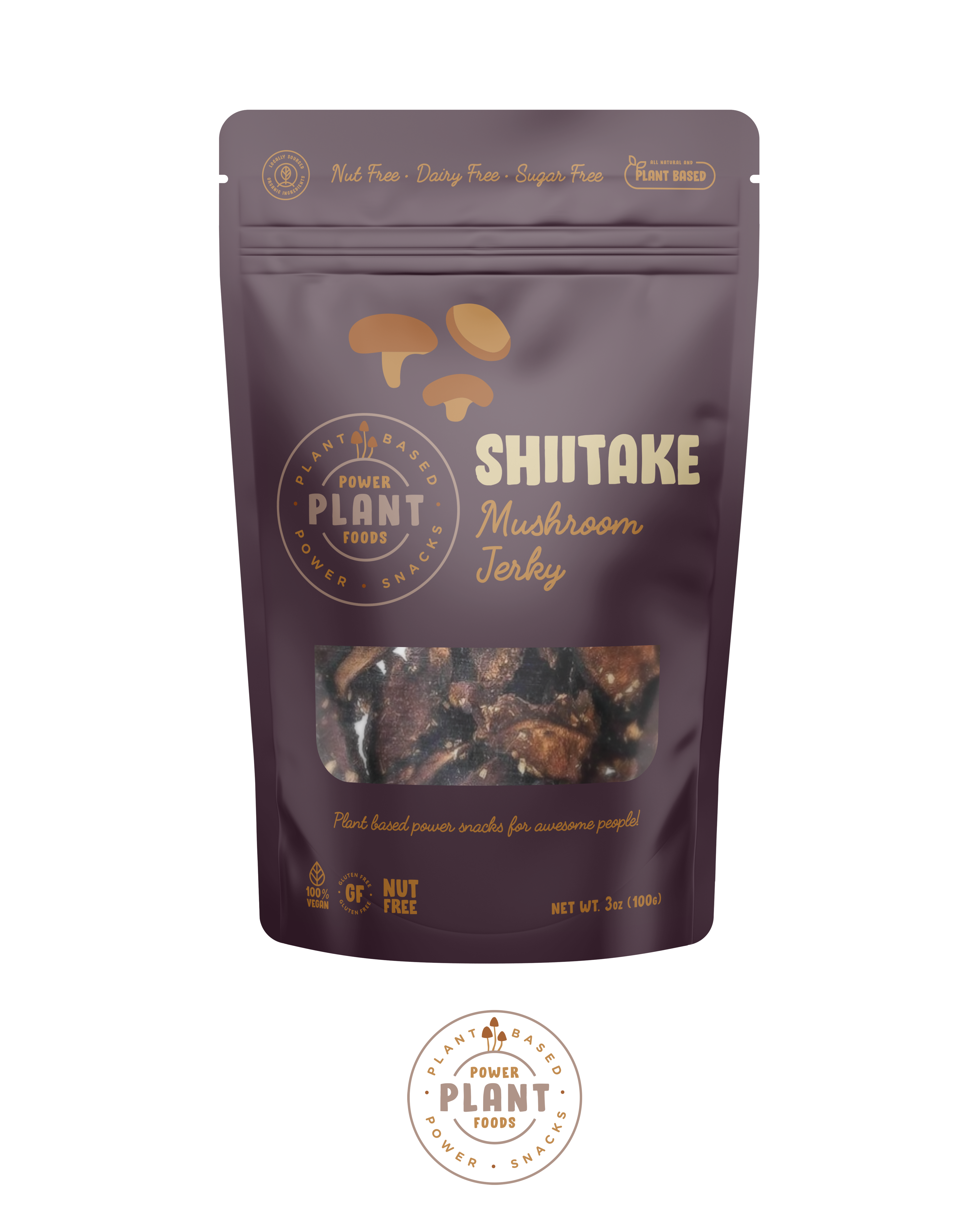 Logo Design by MG Markham Design LLC for Powerplant Foods | Design #24025737