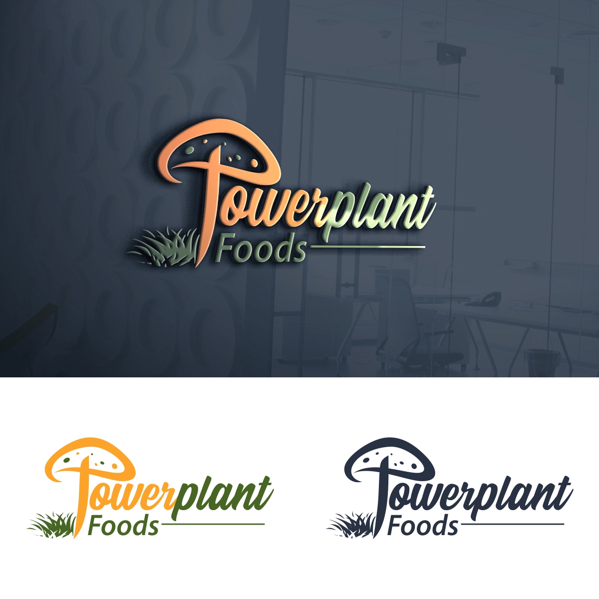 Logo Design by fly  design for Powerplant Foods | Design #24016473