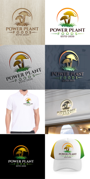 Logo Design by fly  design for Powerplant Foods | Design: #24016474