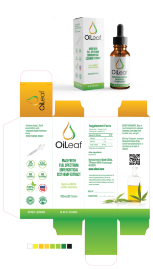 Label Design by Sergio Coelho for OiLeaf | Design: #24023502
