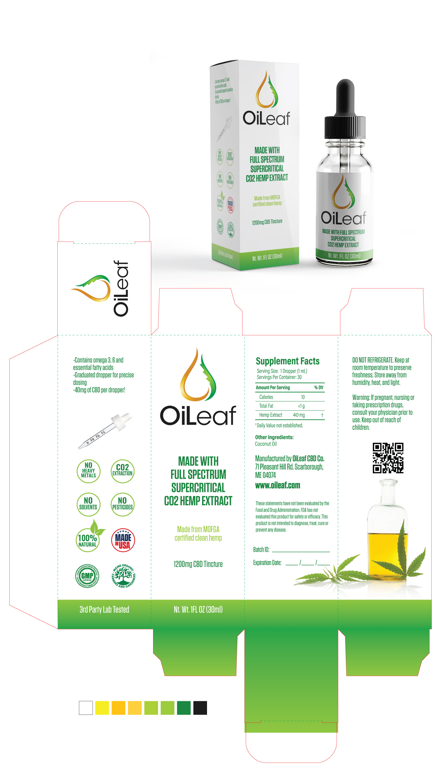 Label Design by Sergio Coelho for OiLeaf | Design #24023517