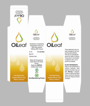 Label Design by NJB for OiLeaf | Design #24050803