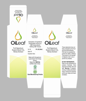 Label Design by NJB for OiLeaf | Design: #24050805