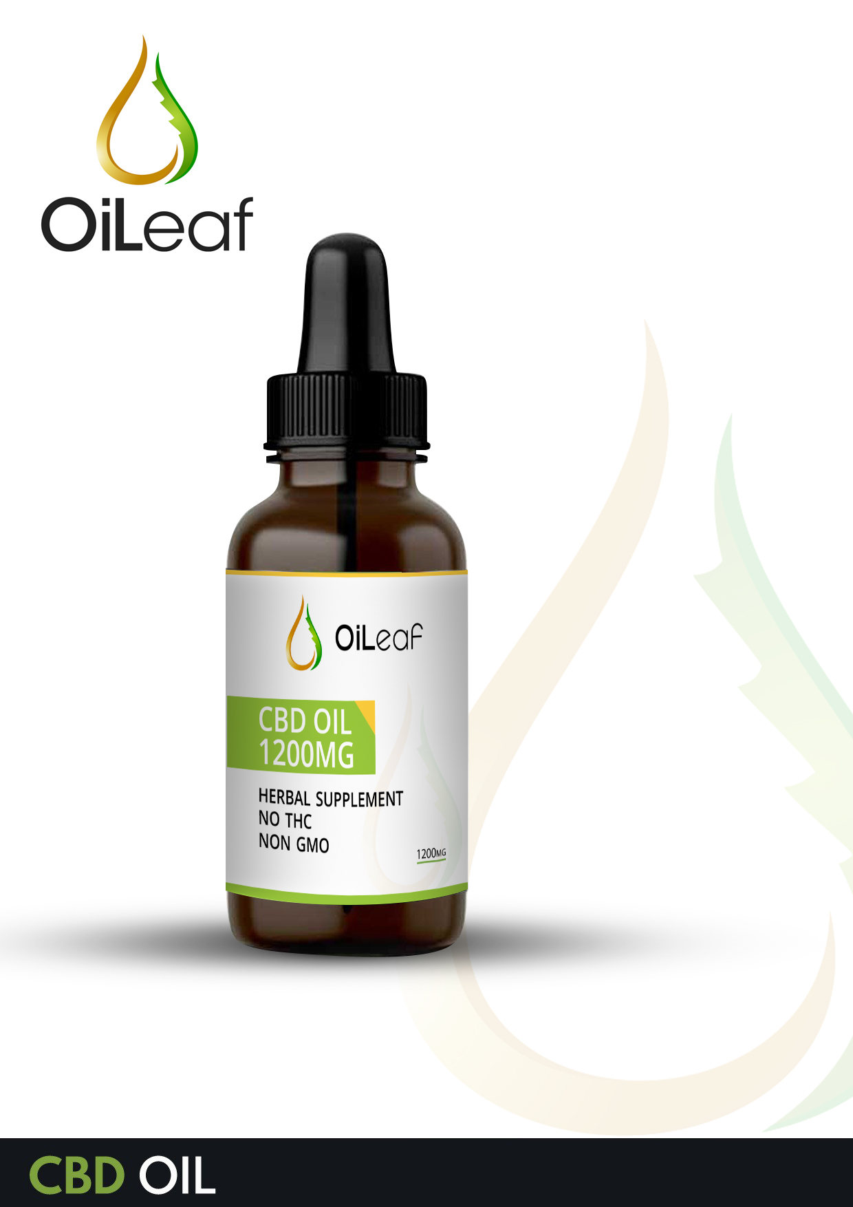 Etikett-Design von Gexton für OiLeaf | Design #24012419