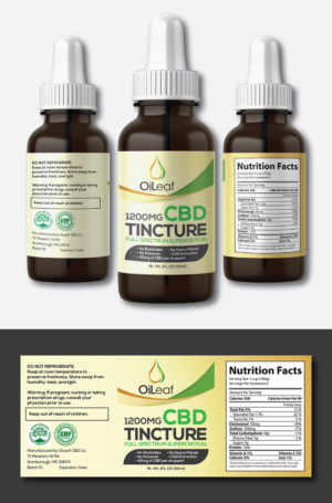 Label Design by Deziners Zone for OiLeaf | Design: #24003431