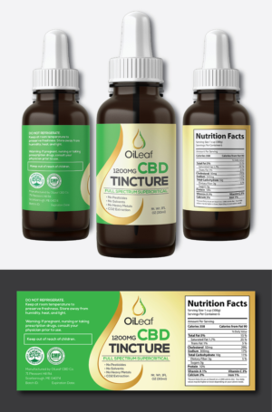Label Design by Deziners Zone for OiLeaf | Design: #24003432