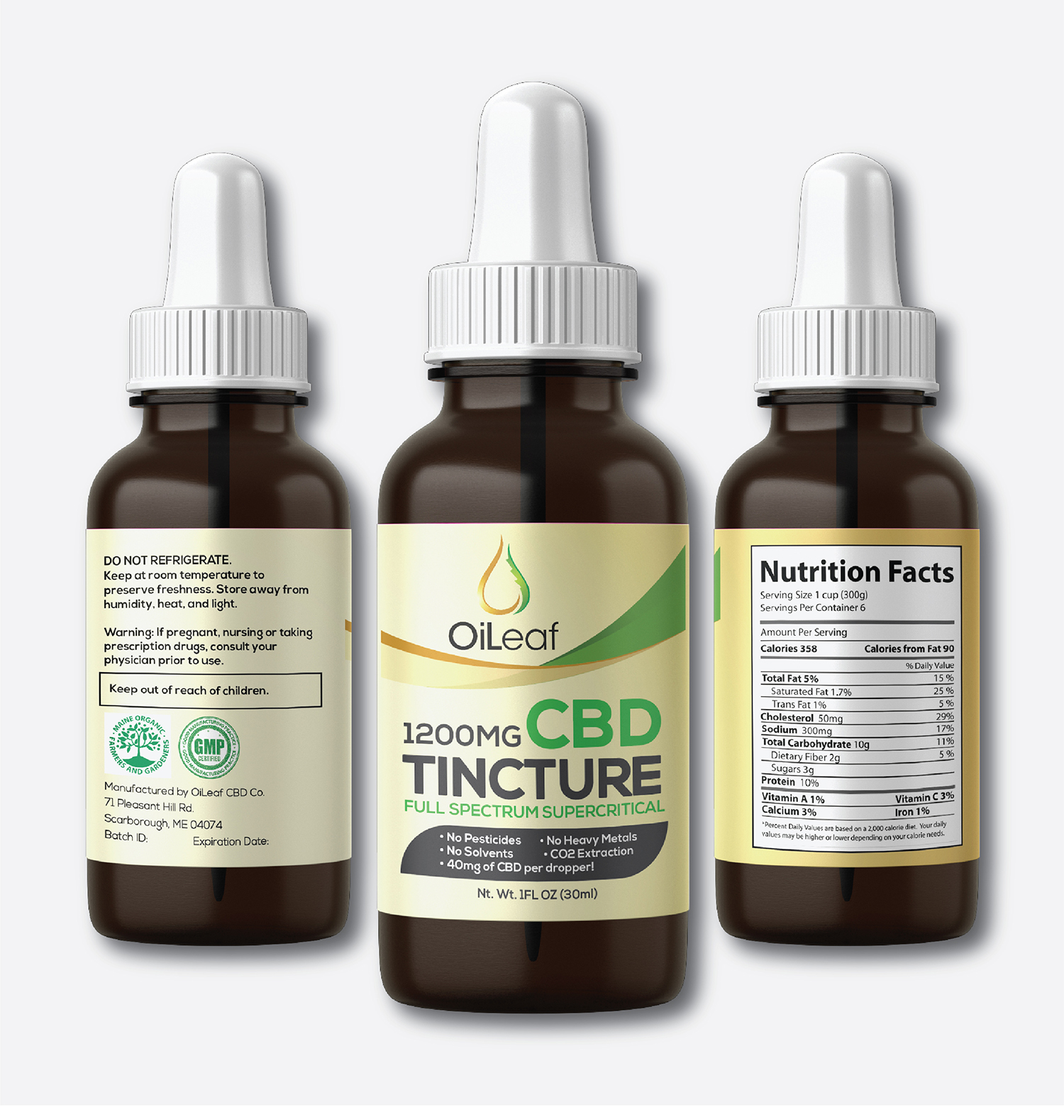 Etikett-Design von Deziners Zone für OiLeaf | Design #24003451