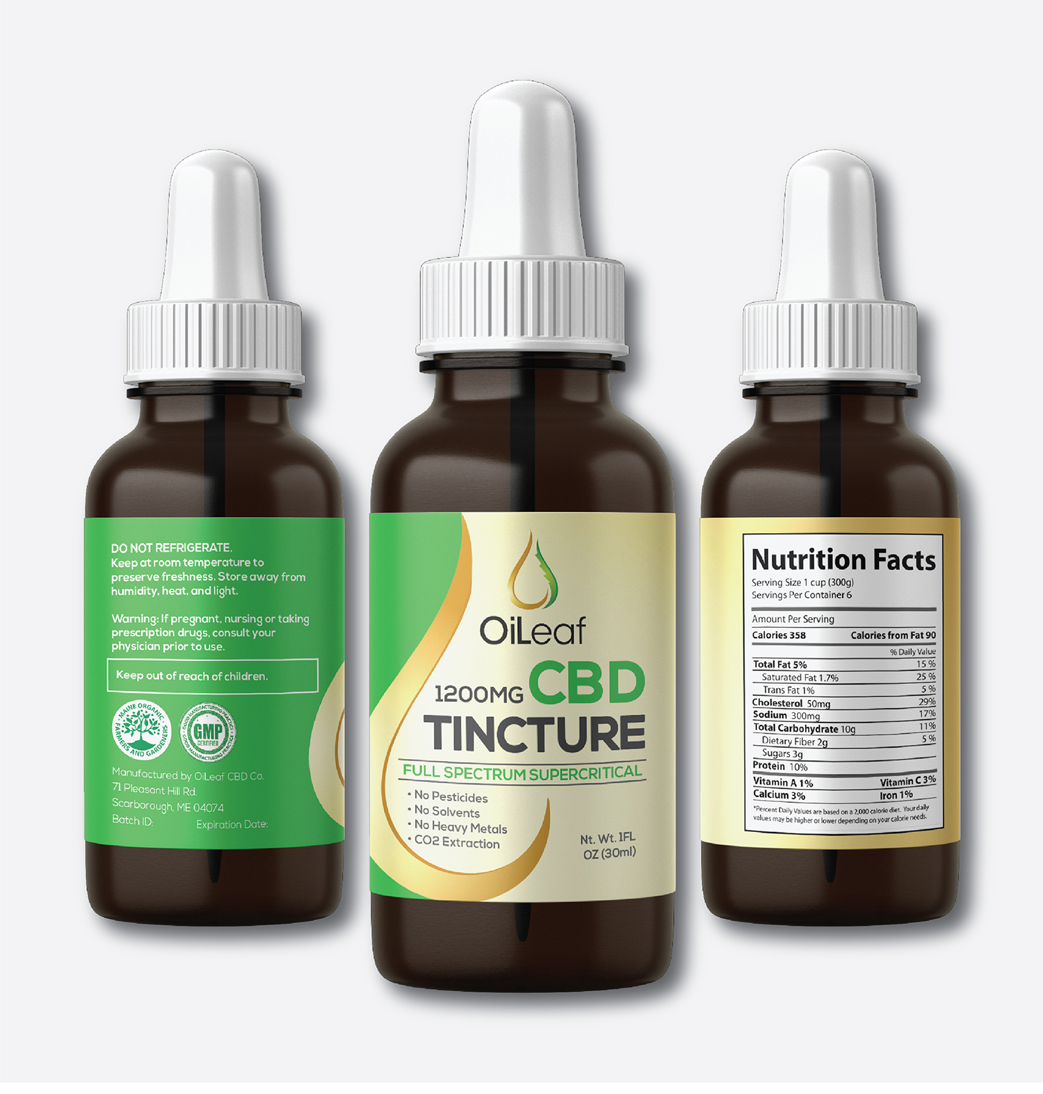 Etikett-Design von Deziners Zone für OiLeaf | Design #24003452