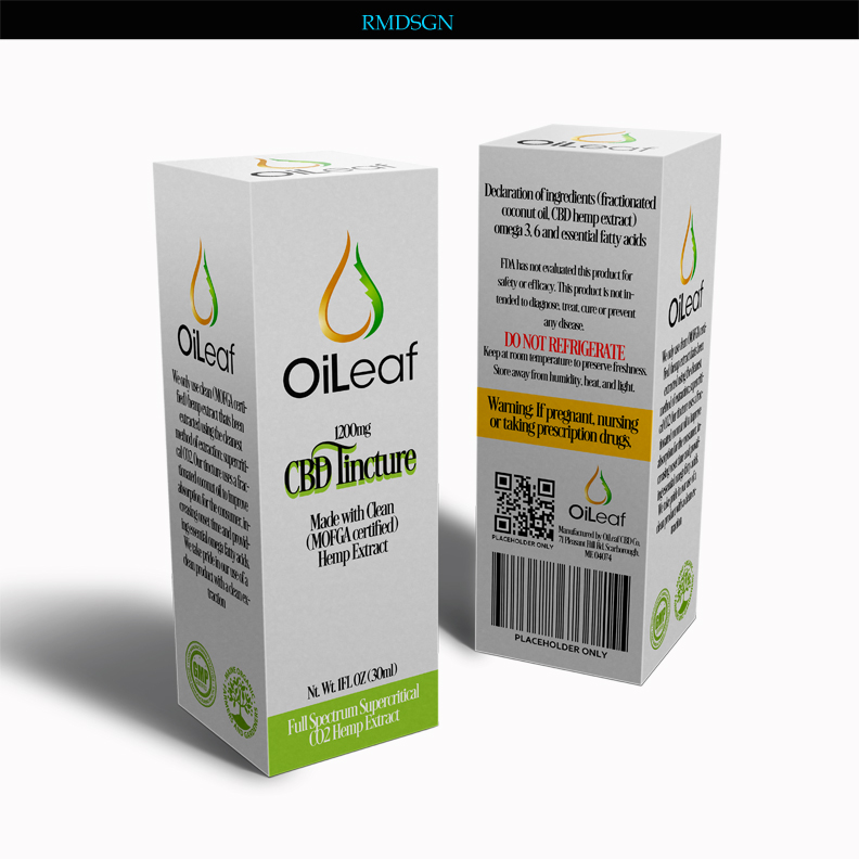 Label Design by rmdsgn for OiLeaf | Design #24010167