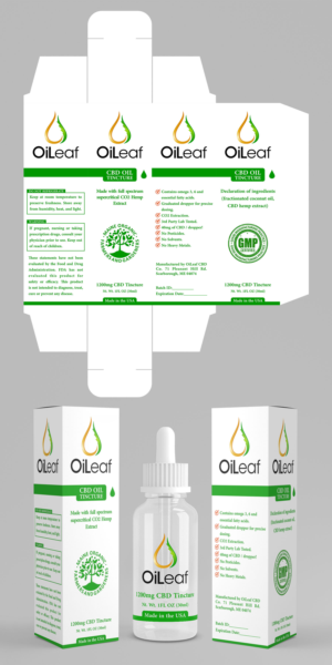Label Design by SGS.Design for OiLeaf | Design: #24047324