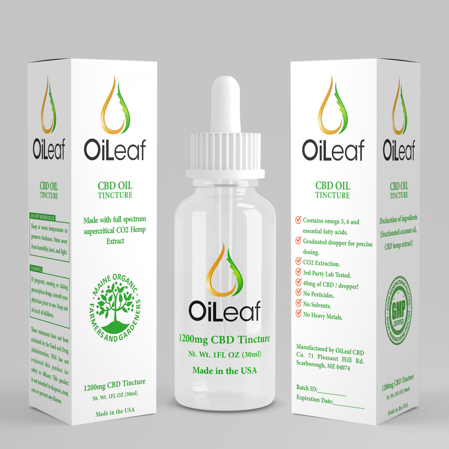 Label Design by SGS.Design for OiLeaf | Design #24050277