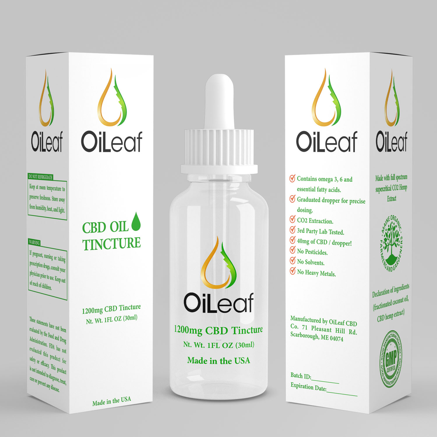 Etikett-Design von SGS.Design für OiLeaf | Design #24054113