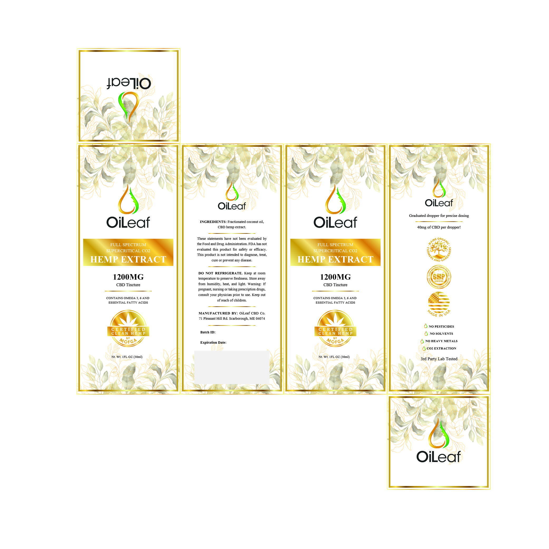 Design Étiquette par OroojF pour OiLeaf | Design #24030651