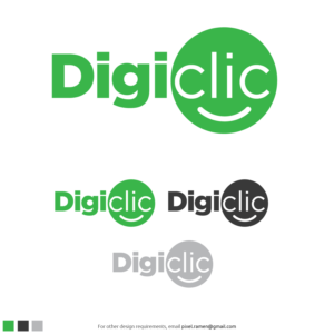 Digiclic | Logo Design by Noche designs