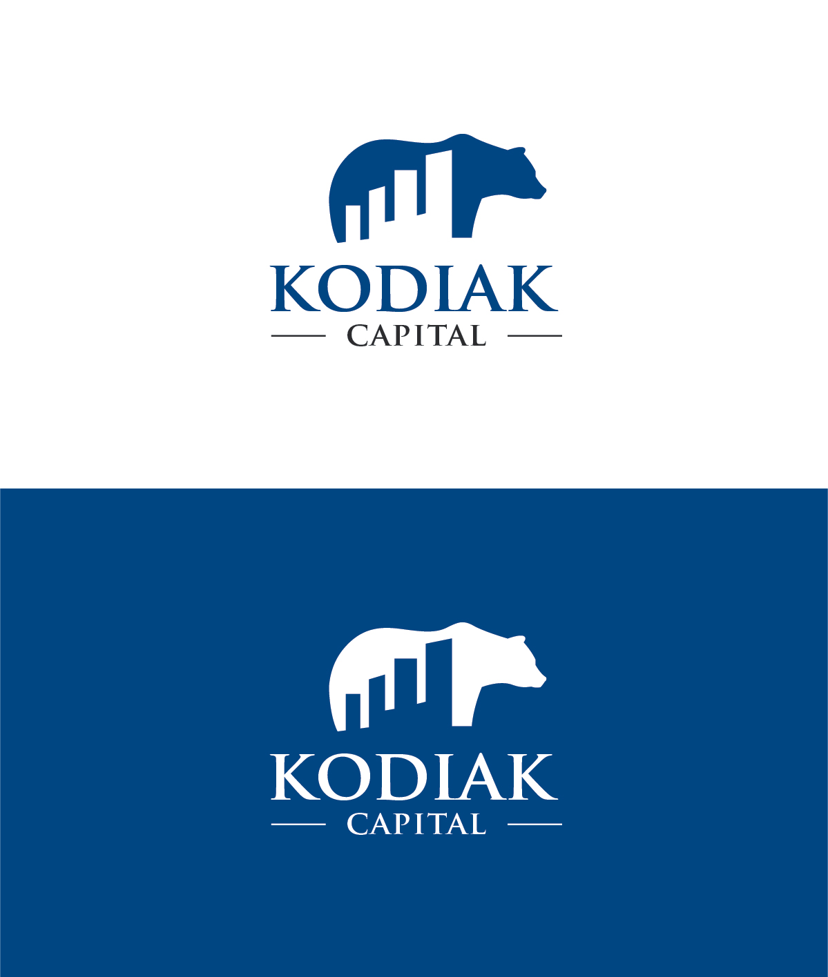 Logo-Design von Muhammad Imran 3 für Kodiak Capital LLC | Design #24003053