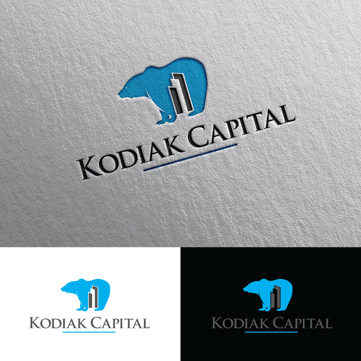 Logo Design by Rii for Kodiak Capital LLC | Design #23999660