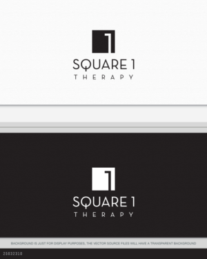 Square 1 Therapy | Logo Design by AD-X