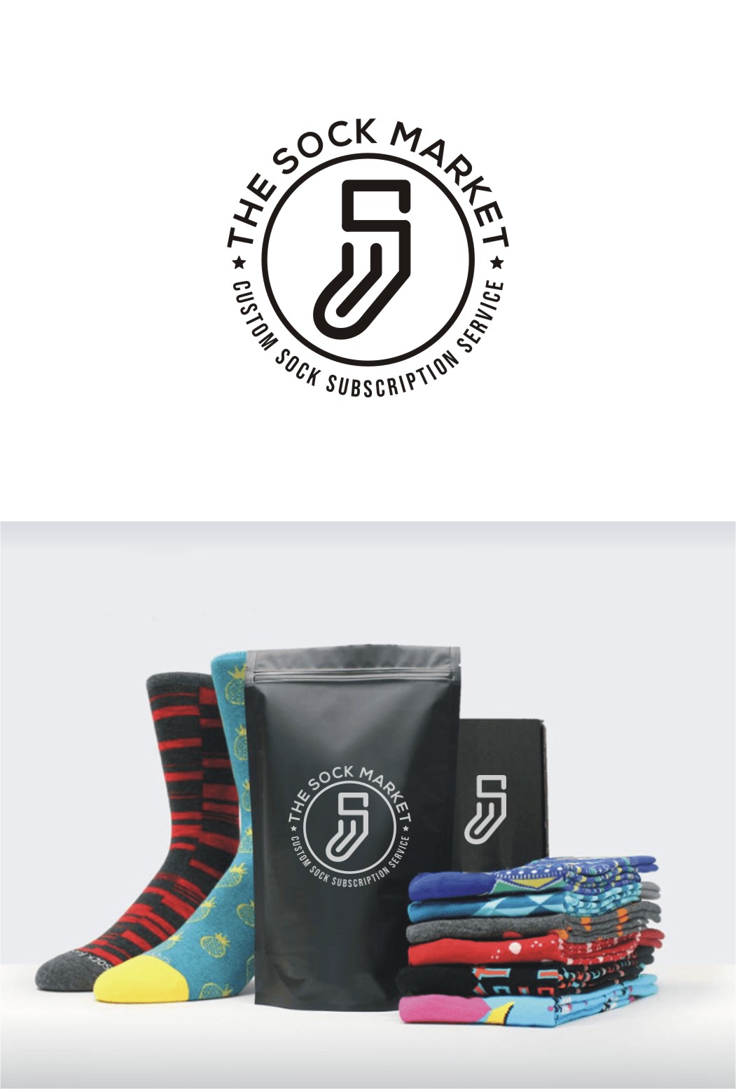 Logo Design for " The Sock Market " if we can somehow design one thats ...