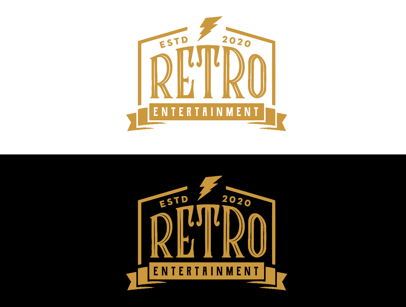 Logo Design by wonderland for Retro Entertainment, LLC | Design #24001269